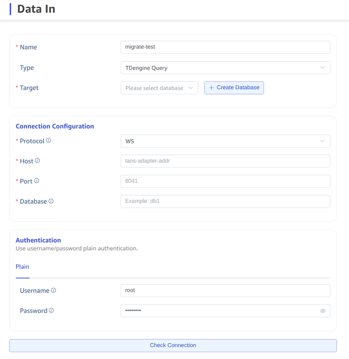 Add data source