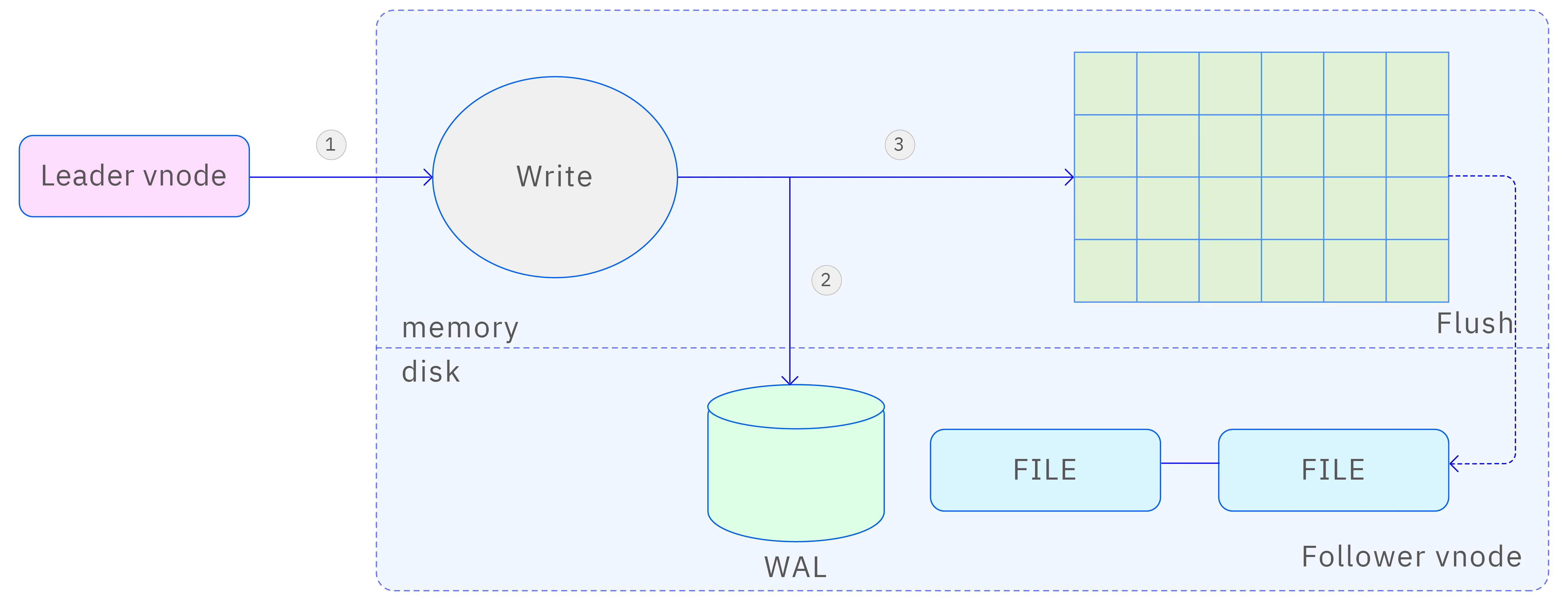 Follower write process