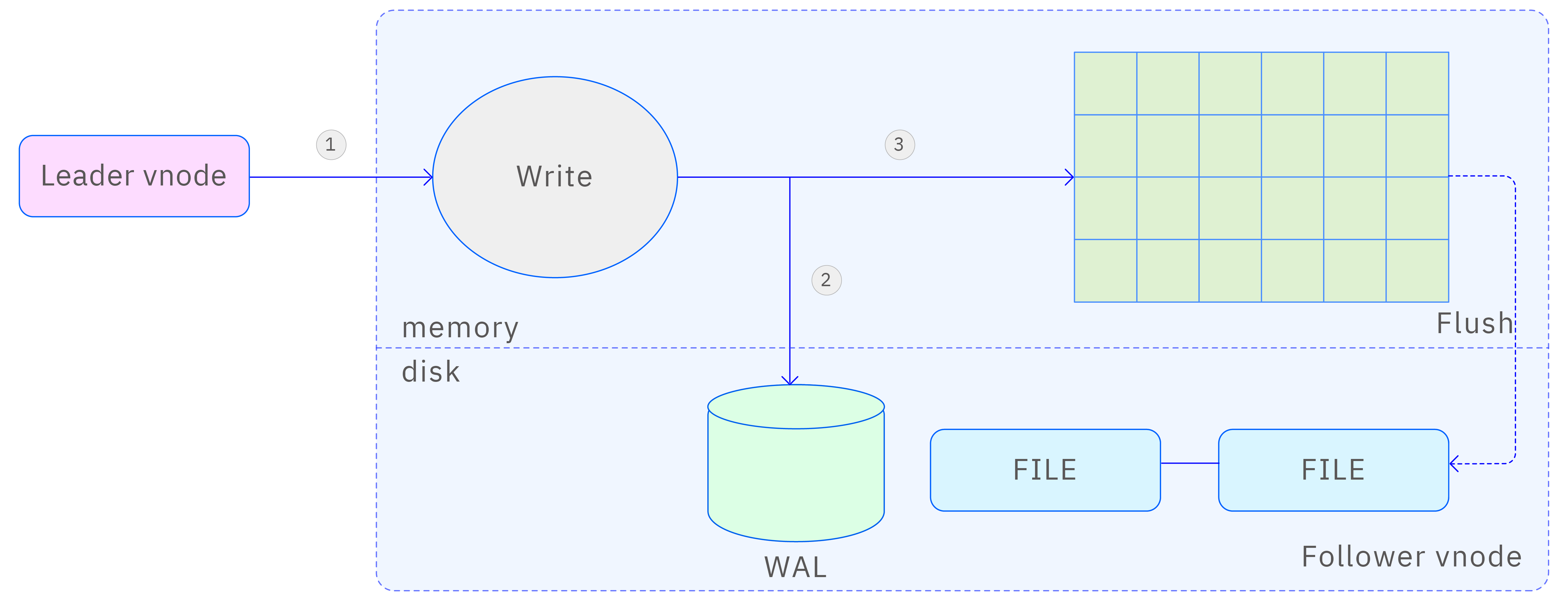 Follower write process