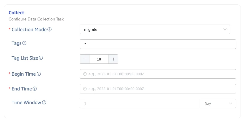 Migrate data