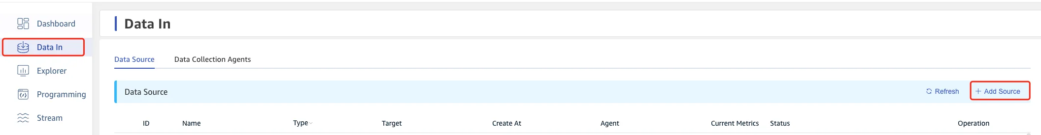Add data source