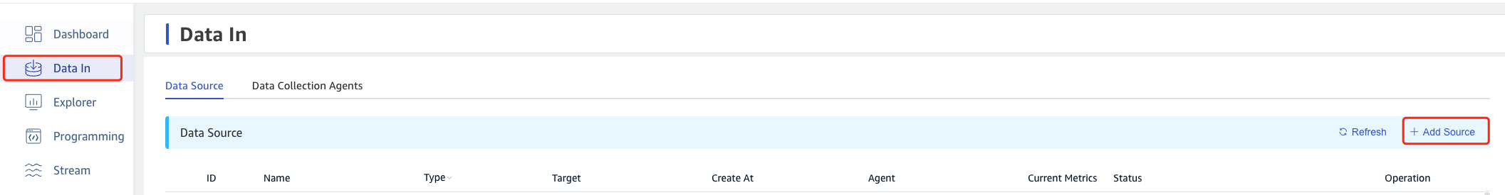 Add data source