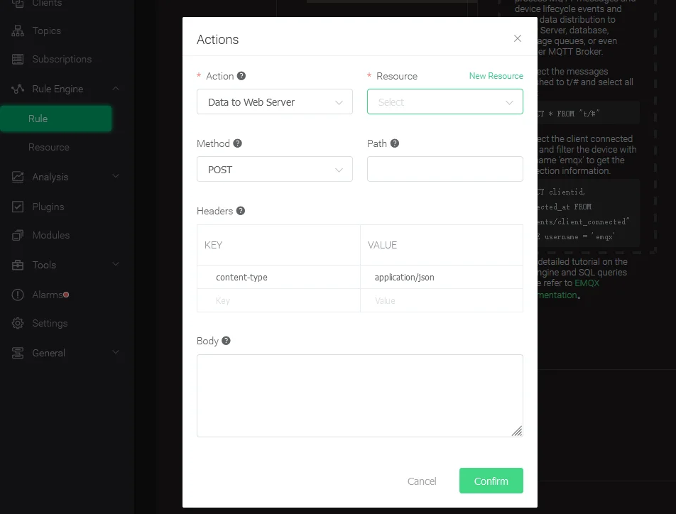 Add resource
