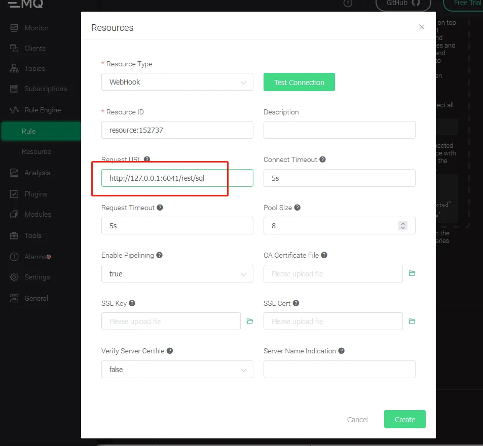 Edit resource