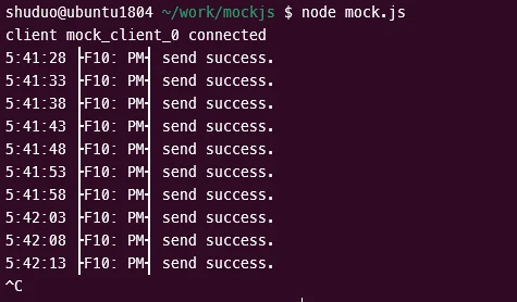 Run test simulation