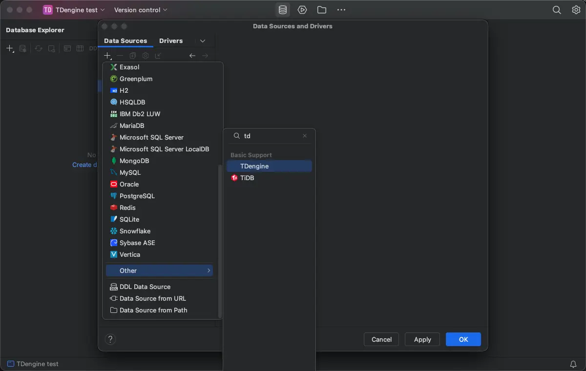 Create Data Source