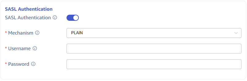 Configure plain authentication