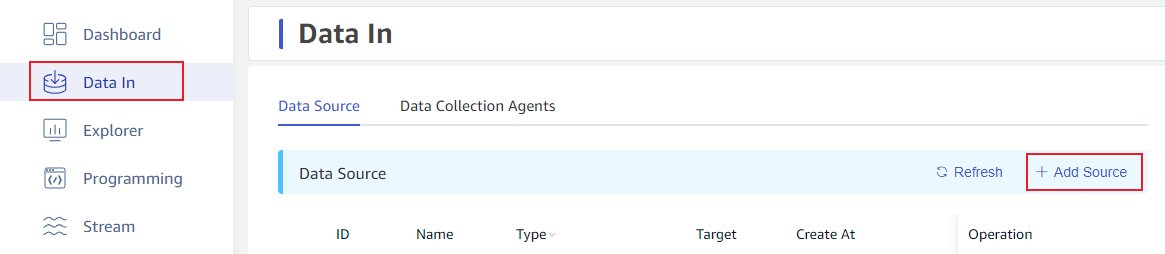 Add data source