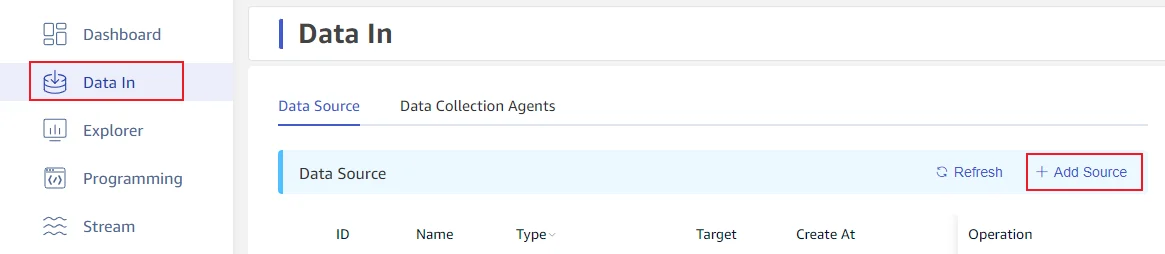 Add data source