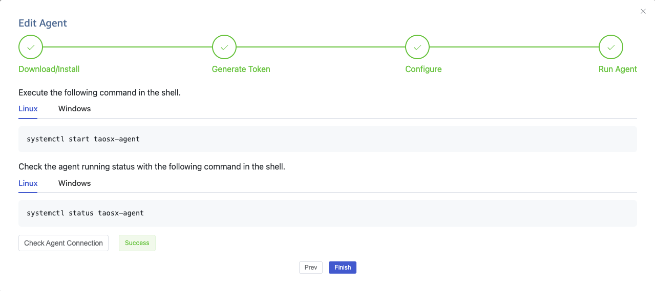 Verify Agent Status