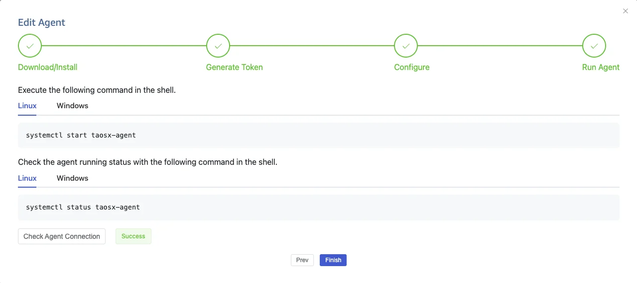 Verify Agent Status